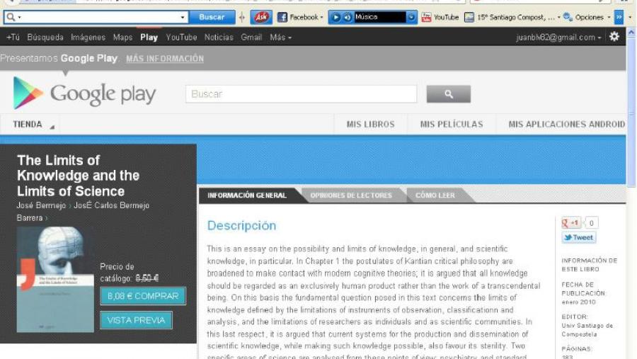 Un libro da USC á venda en Google Play