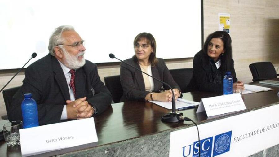 De esquerda a dereita Gerd Wotjak, María J. López e Irene Doval. Foto: Alfonso-Servimav