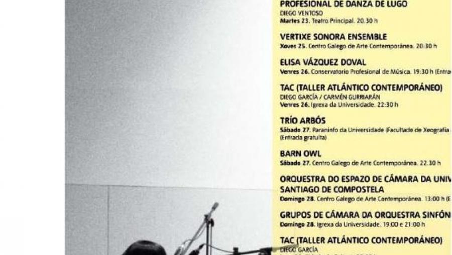 Trece concertos nas Xornadas de Música Contemporánea