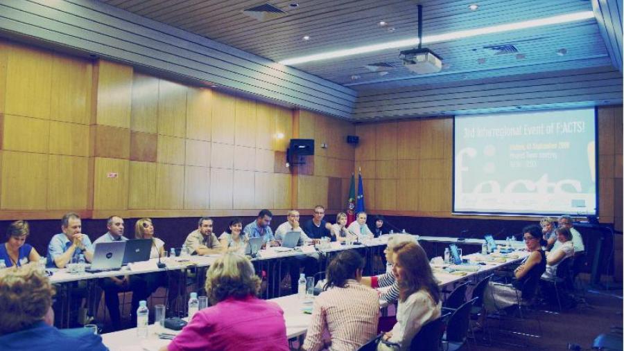 Imaxe dunha das anteriores reunións do grupo de socios do proxecto comunitario F:ACTS!