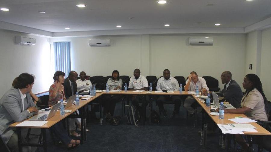 Unha das reunión de traballo do workshop 'Avaliación do impacto da acuicultura no desenvolvemento rural e a loita contra a fame en África'