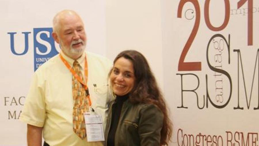 Carl C. Cowen e Eva Gallardo. Foto: Alfonso-Servimav