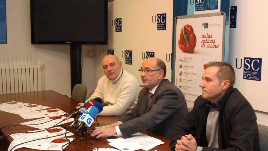 De dereita a esquerda, Daniel Punzoni, Francisco Durán e Pablo Sampedro (Foto: SERVIMAV)