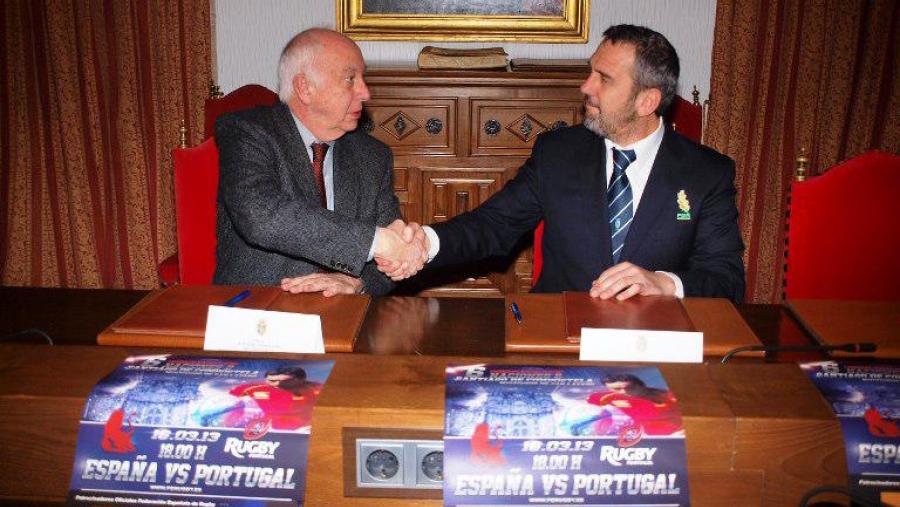 De esquerda á dereita Juan Casares Long e Ignacio Cociña Iglesias (Foto: SERVIMAV)