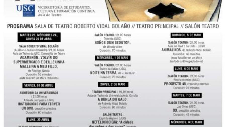 O teatro universitario sube a escena na Universidade de Santiago