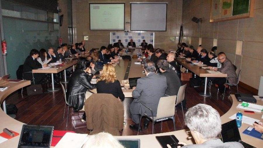 O Pleno de CASUE reuniuse no CEA. Foto: Alfonso-Servimav