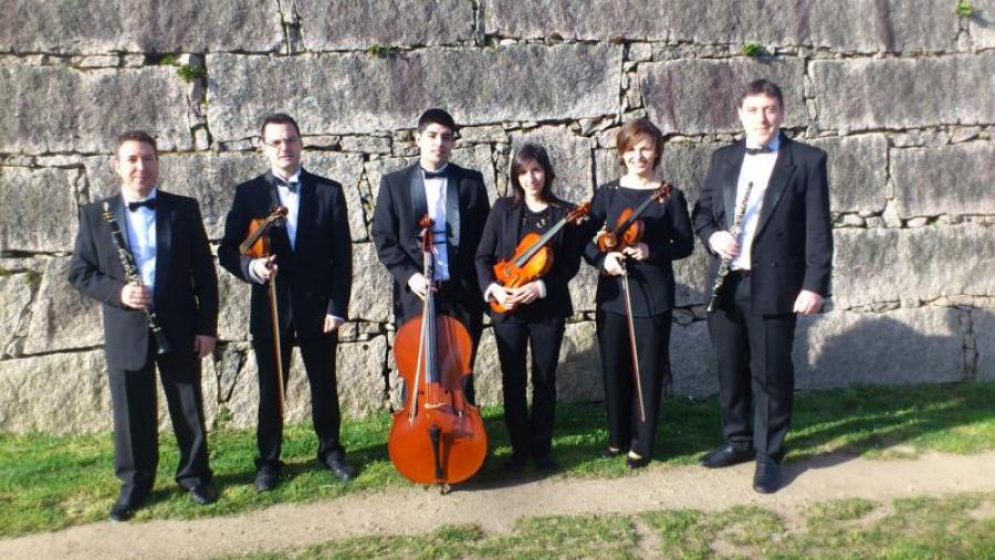 Solistas da Orquestra Filharmónica Cidade de Pontevedra que ofrecerán o martes 23 un concerto na Casa do Saber