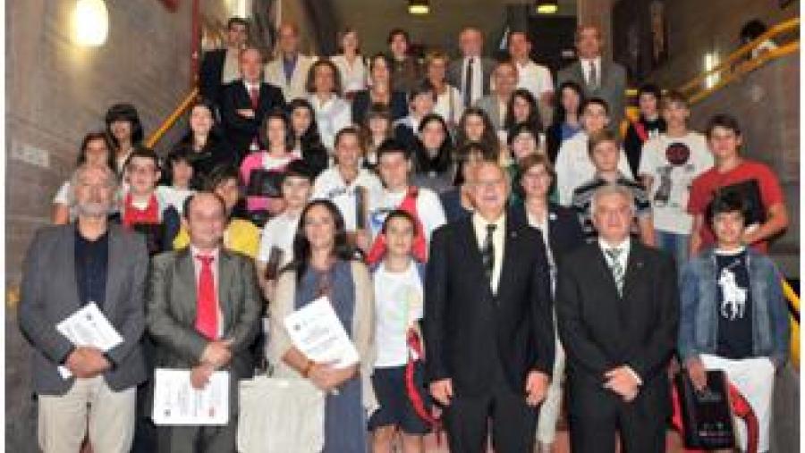 5ª promoción de Estalmat-Galicia no acto inaugural do curso 2011-12 na Facultade de Matemáticas