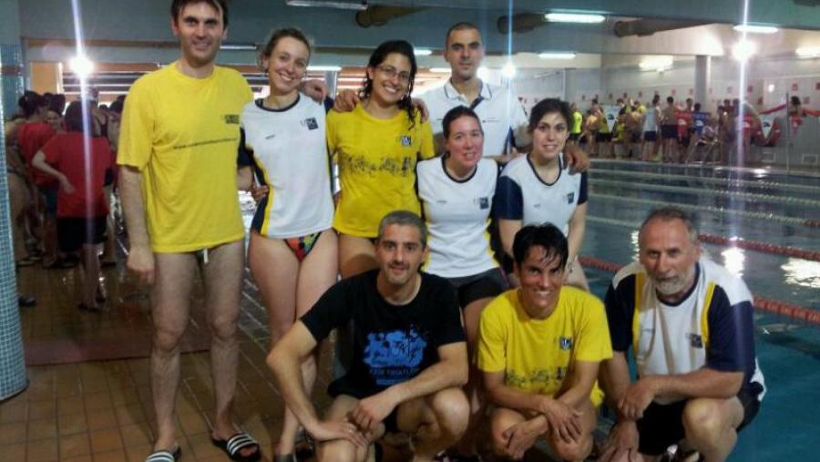 Sete ouros para o equipo de natación da USC no campionato galego