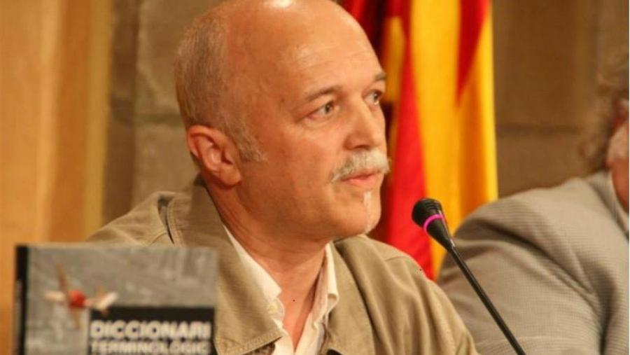 Urbano Fra Paleo, na presentación do novo diccionario trilingüe de fotogrametría