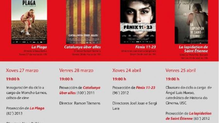 Cartel da sexta edición do Ciclo de Cinema Catalán