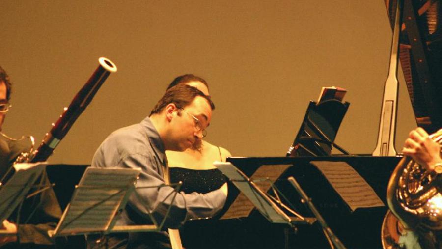 O pianista Juan Ignacio Martínez, nunha imaxe de arquivo