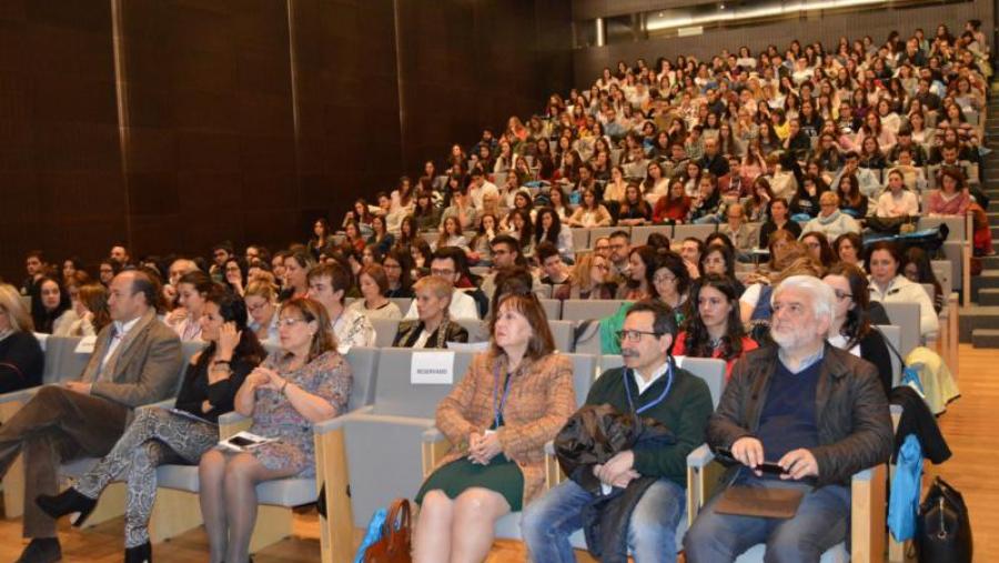 Asistentes ás xornadas de enfermaría 'Intercambiando experiencias para crecer' desenvolvidas no Hula