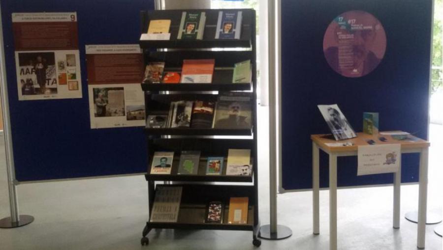 Centro de interese sobre Manuel María na Biblioteca Intercentros