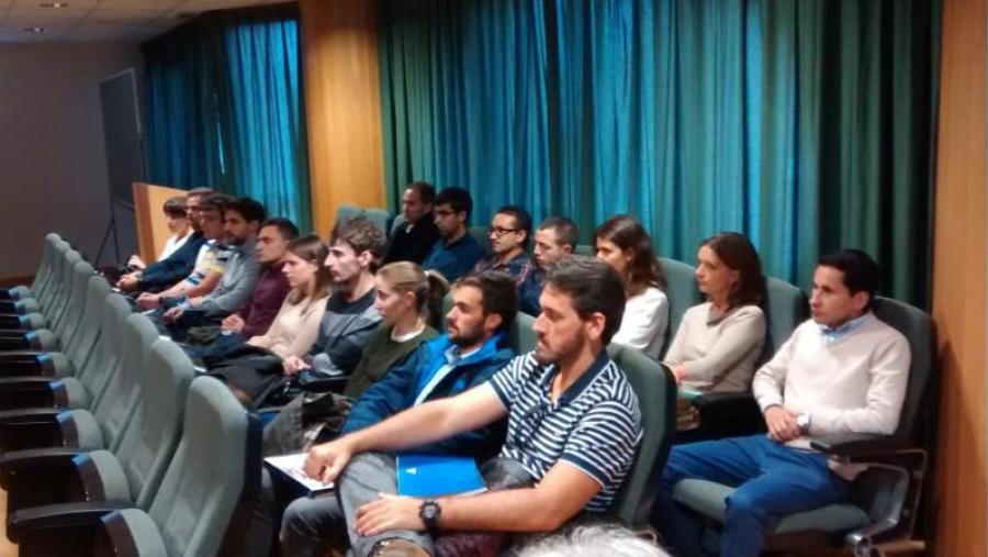 Alumnado do Máster en Dirección de Proxectos da USC, na Escola Politécnica Superior