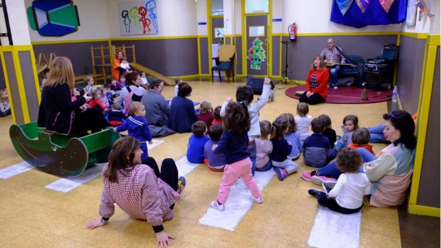 A sesión celebrouse nas instalacións da Escola Infantil Breogán. Foto: Servimav-USC
