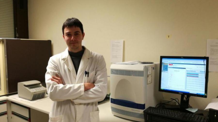 Gonzalo López Lorenzo, na Facultade de Veterinaria de Lugo