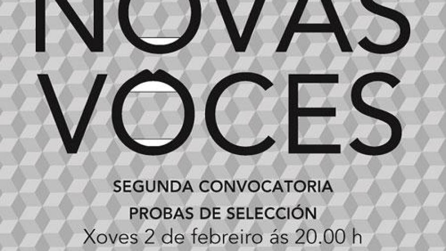 Novas voces para o Coro Universitario 