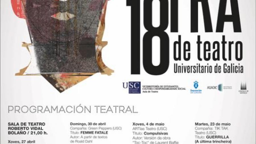 A Mostra de Teatro Universitario de Galicia alcanza a súa maioría de idade