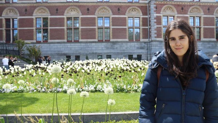 Susana López Rodríguez, na Universidade de Wageningen