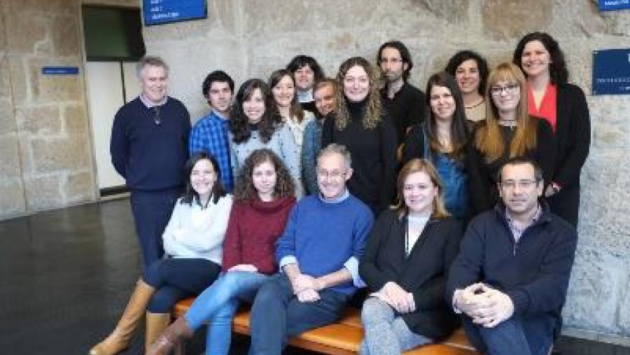 Imaxe de arquivo do actual equipo investigador e docente do Laboratorio de Xenética Forense.