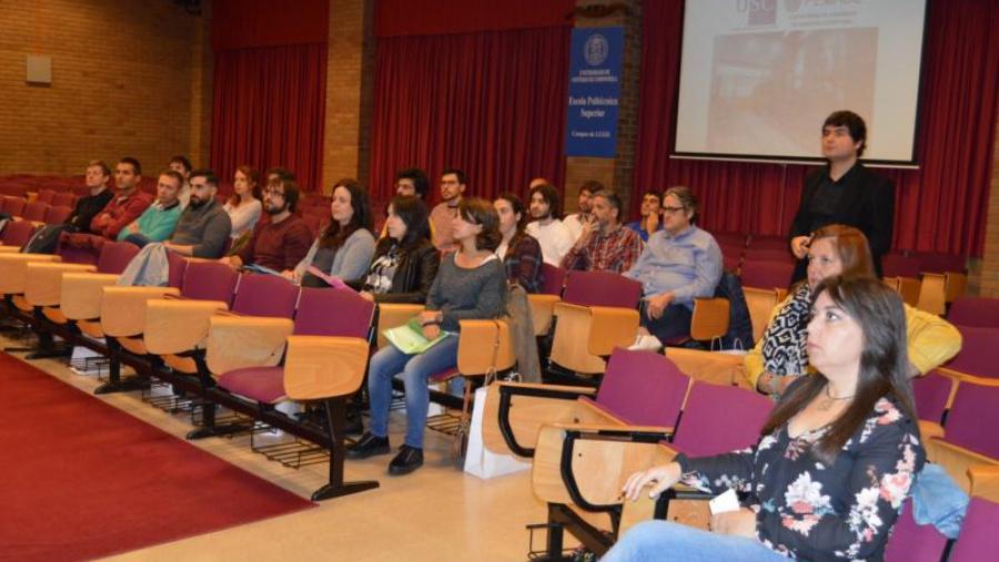 Alumnado do máster en Enxeñaría da Madeira Estrutural, promovido por Permade