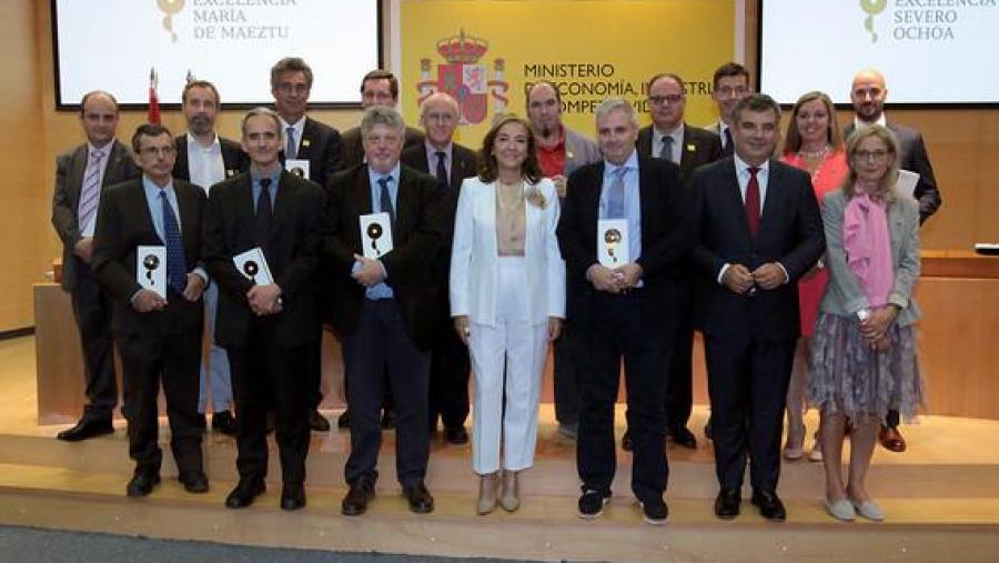 Acto de entrega das acreditacións. Foto: SINC/Ministerio de Economía, Industria e Competitividad