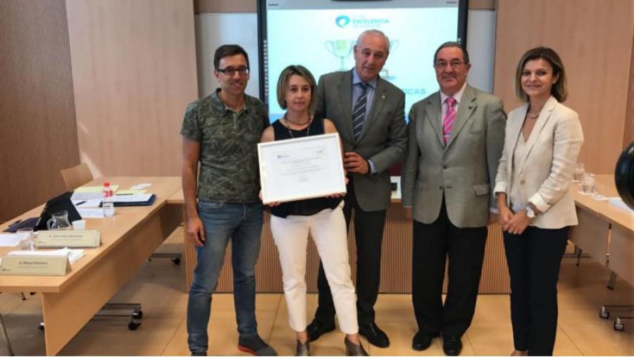 De esquerda a dereita, Miguel A. López, Elsa Mosquera, Ramón López, Alfonso Davalillo e Mercedes Hernández