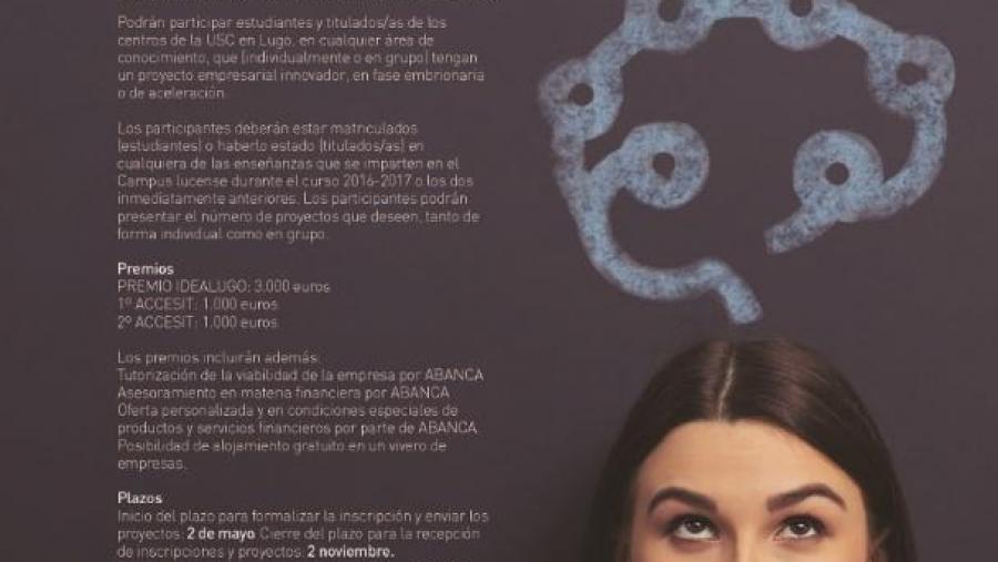 Cartaz dos premios IdeaLugo