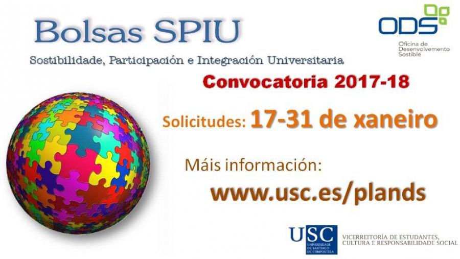 Aberto o prazo para solicitar as bolsas SPIU