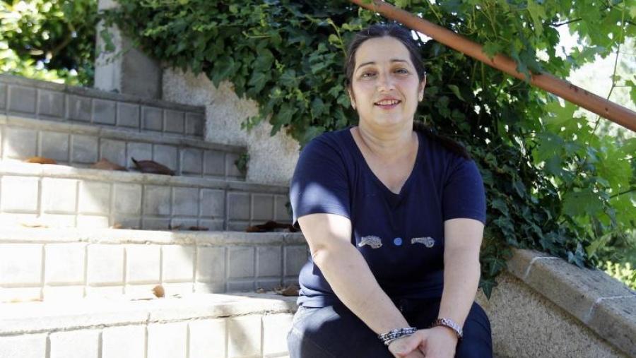 Rosa Mosquera, na Escola Politécnica Superior de Enxeñaría de Lugo