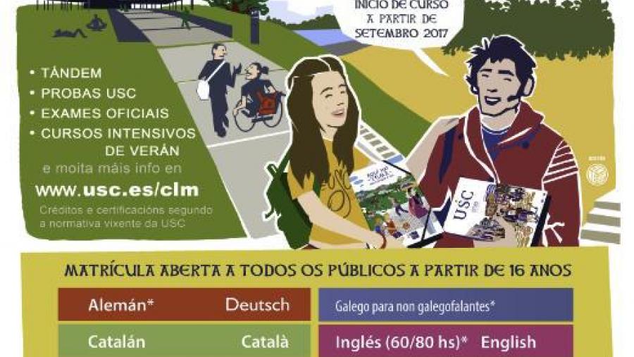 Últimos días para formalizar a matrícula nos cursos do Centro de Linguas Modernas