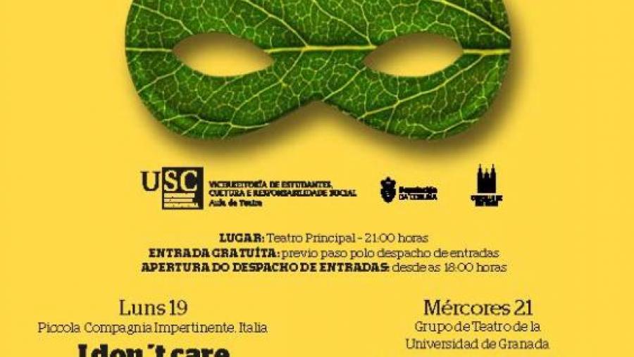 Cartel do Festival Internacional de Teatro Universitario