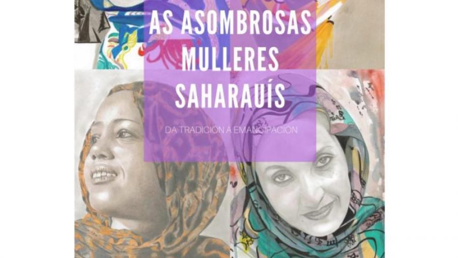 Unha mostra en Fonseca retrata as asombrosas mulleres saharauís