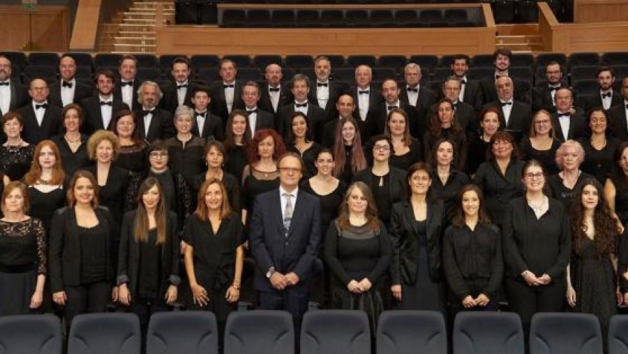 Imaxe de arquivo do Coro da Orquestra Sinfónica de Galicia. Foto: Sinfónica de Galicia
