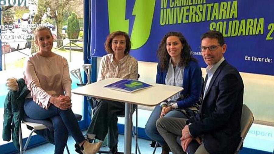 A USC colabora na IV Carreira Universitaria solidaria Campus na Nube Run4Med