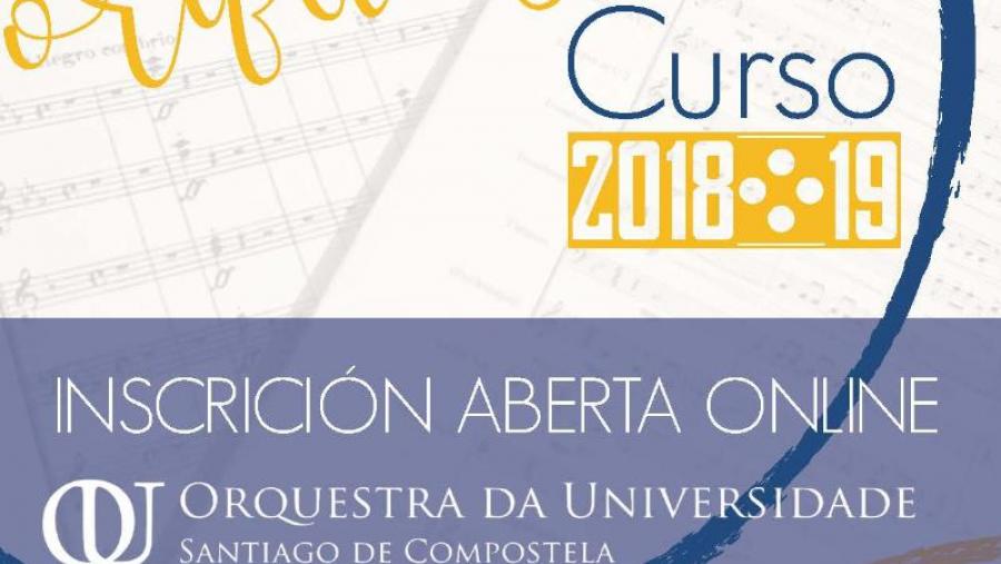 A Orquestra  da Universidade de Santiago busca novos intérpretes