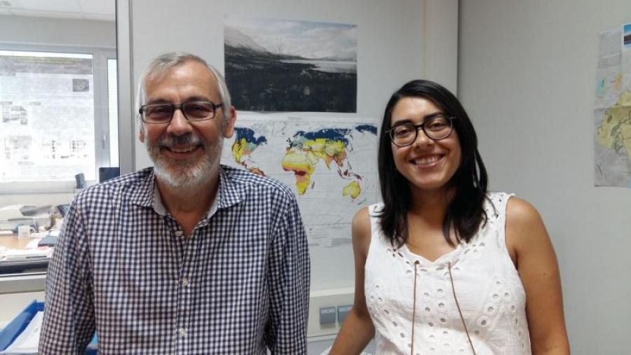 Antonio Martínez Cortizas e Noemí Silva Sánchez