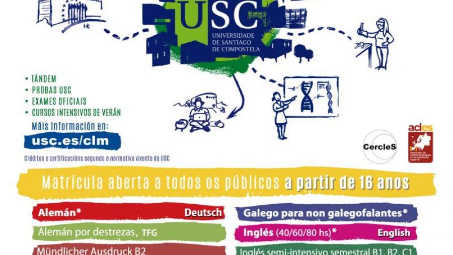 Cartel da oferta de cursos para este curso