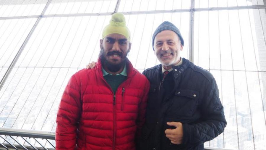 Pratham Preet Singh e José Vázquez Tato, en Ontario