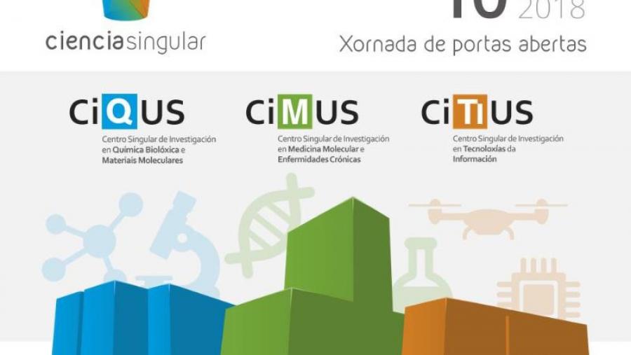 A Rede de Centros Singulares de Investigación da USC abre as súas portas á cidadanía
