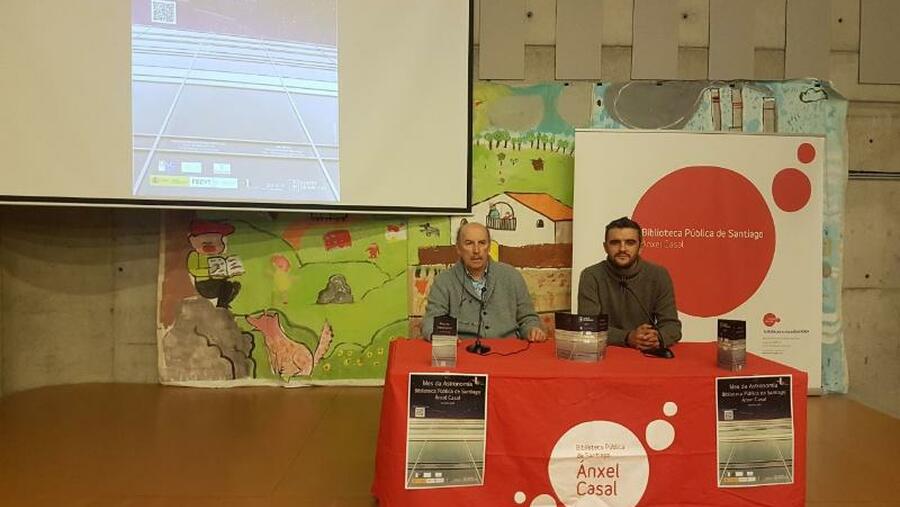 O Observatorio Astronómico da USC colabora coa Biblioteca Pública Ánxel Casal no mes da astronomía O Observatorio Astronómico da USC colabora coa Biblioteca Pública Ánxel Casal no mes da astronomía
