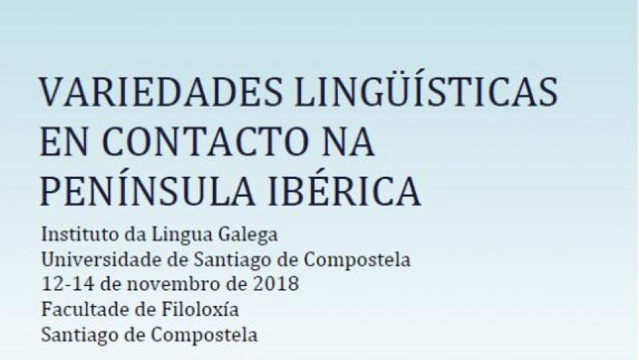 O Simposio do ILG 2018 analizará as variedades lingüísticas en contacto na Península Ibérica
