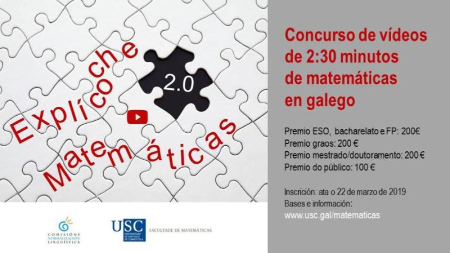 Nova edición do concurso ‘Explícoche Matemáticas 2.0’