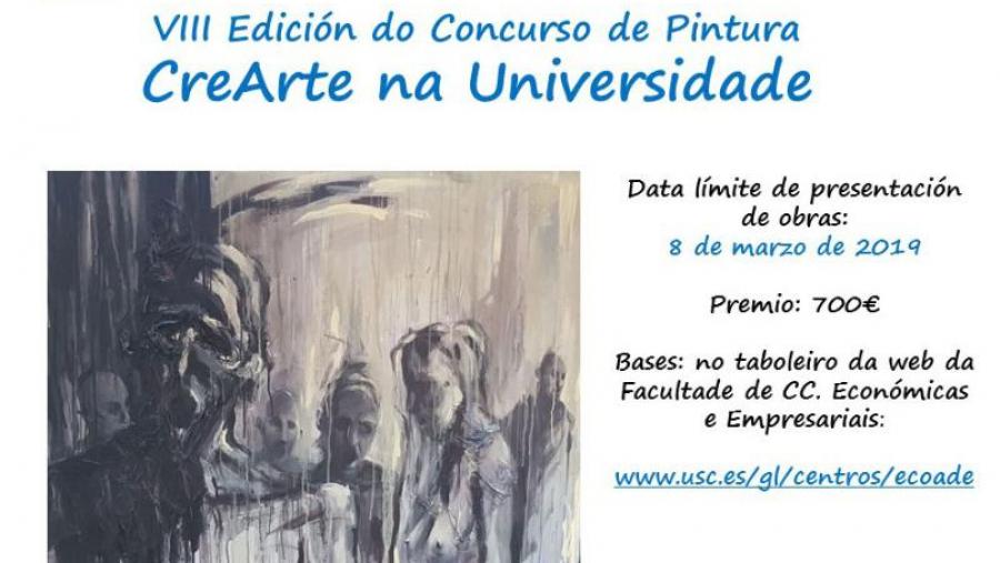 Aberto o prazo para presentarse ao concurso de pintura CreArte 